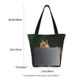 thumbnail image 2 of Kdxio Squirrels Eating Peanuts On The Tree Women Reusable Grocery Bags Foldable Ripstop,Reusable Shopping Bags for Shopping,Gym,Gift, 2 of 5