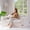 Beige, variant on BYBYME 49''Round Chaise Lounge Chair,Corduroy Sofa Bed With Deep Seat,Upholstered Boneless Chaise Indoor,Cozy Sleeper Couch for Living Room with Ottoman,Beige