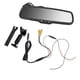 thumbnail image 2 of Monitor de visión trasera del coche, monitor de atenuación automática del espejo retrovisor del coche de 4,3 pulgadas con soporte negro, 2 of 5