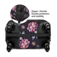thumbnail image 4 of Haiem Roses Flowers Luggage Cover Printed Suitcase Covers for Luggage Elastic Washable Suitcase Protector Fits 18-32 Inch Luggage-Large, 4 of 9