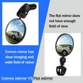 thumbnail image 2 of Bar End Bike Rear View Mirror, Stainless Steel Lens, Safe, 2 of 5