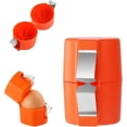 thumbnail image 3 of 3 Pack Egg Shell Opener for Kitchen Gadgets, Egg Peeler Tool with Stainless Steel Blades, Easy Egg Cracker for Hard Boiled Eggs, Practical Kitchen Gadgets Gadgets for Home Cooking and Baking (Orange), 3 of 3