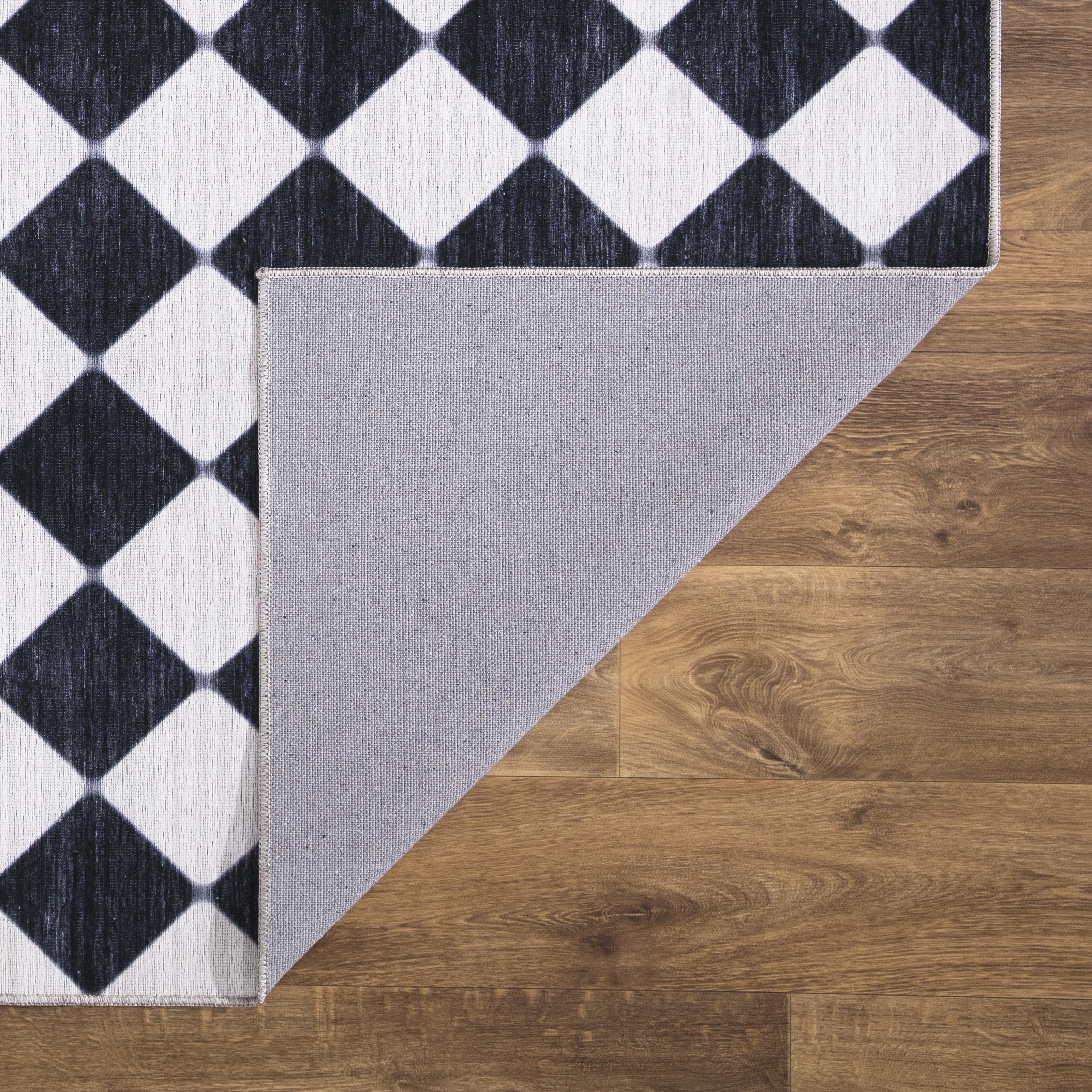 ラグ NEIGHBORHOOD - NH X GALLERY 1950 . CHECKER RUG MAT Gallery 1950 Checker Rug Mat Blue – Slam Jam®