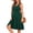Deep Green, variant on Women's Summer Maternity Dress Sleeveless Ruffle Tank Dress with Pockets