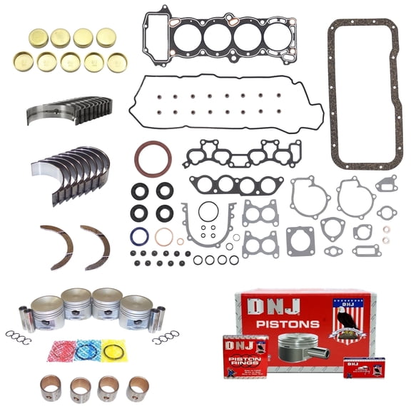 DNJ EK640 Engine Rebuild Kit Fits Cars & Trucks 1991-1994 Nissan NX Sentra 1.6L DOHC L4 16V 97cid GA16DE