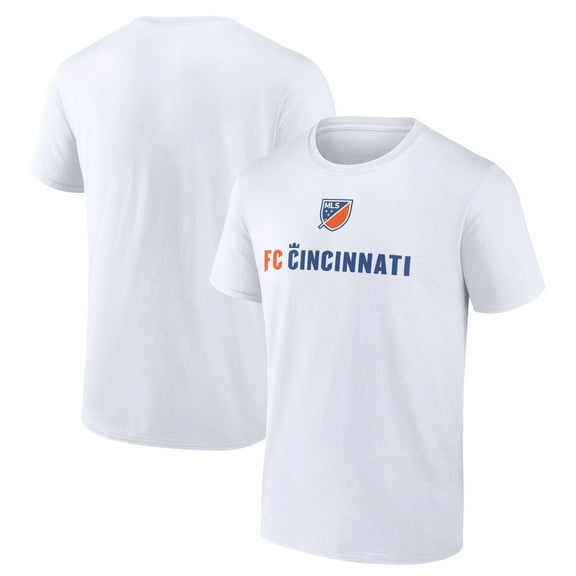 Men's White FC Cincinnati Shielded T-Shirt