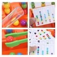 thumbnail image 3 of Juego de cuentas a juego, juguete de clasificación de colores, habilidades motoras finas, juguetes STEM para niños y niñas, 3 of 9