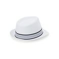 thumbnail image 3 of George Men’s Herringbone Fedora Hat, 3 of 3