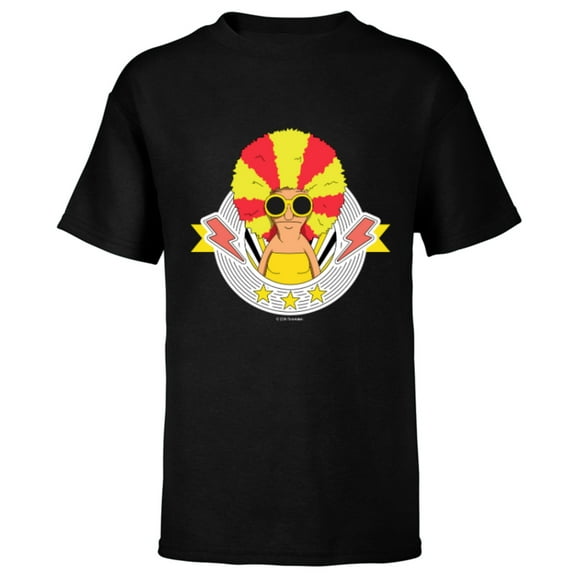 The Bob’s Burgers Movie Summer Tina Belcher - Short Sleeve T-Shirt for Kids - Customized-Black