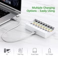 thumbnail image 3 of Pilas AAA recargables EBL 1100mAh, paquete de 8 con cargador, 3 of 5