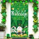 thumbnail image 4 of Decoraciones para el Día de San Patricio, Accesorios para el Día de San Patricio, Cubierta para Puerta del Día de San Patricio, Decoración para Exteriores de Irlanda, Bandera Vertical Colgante, Banner, 4 of 6