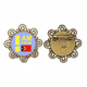 thumbnail image 1 of Soy de Timor - Leste Broche de flores, regalo de joyería para mujeres y niñas Unbranded  M, 1 of 3