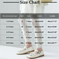 thumbnail image 3 of Jalioing Girls Lace Tights Footless Knit Hollowed Leggings Toddler Baby's Cute Ankle Length Stocking Pants, 3 of 3