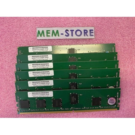 192GB (6x32GB) PC4-23400 DDR4 2933Mhz RDIMM Memory for MacPro 2019 24-28 core (3rd Party)
