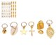 thumbnail image 1 of Cuentas De Trenzas Para El Cabello, Diseño Exquisito, Decorativas, Lindas, Duraderas, Resistentes, Cuentas Para El Cabello, Para Decoración Del Cabello, Decoración De Pan,, 1 of 7