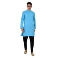 thumbnail image 5 of Sonakshi Fashion Men's Kurta Jacquard Indian Traditional  Brocade Wedding Party Wear Apparel, Kurta Only, 5 of 7