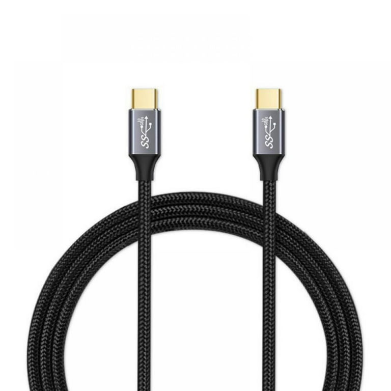 Fannoday Short USB C Cable 1ft, 3.2 Gen 2 USB A to C Cord, 10Gbps Speedy  Data