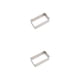 thumbnail image 2 of Cortador de pasteles de Acero inoxidable Bewildely 2Conjunto cuadrado largo XS, 2 of 6