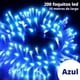 thumbnail image 1 of Series navideñas Azul 10 metros 200 Leds, series de luces navideñas LED de ahorro energético, para decorar interiores, navidad, bodas, año nuevo DOSYU DY-ICE200L-UL, 1 of 7
