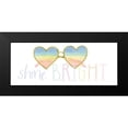 thumbnail image 2 of Jackson, Jenaya 24x12 Black Modern Framed Museum Art Print Titled - Lets Chase Rainbows XVII, 2 of 5