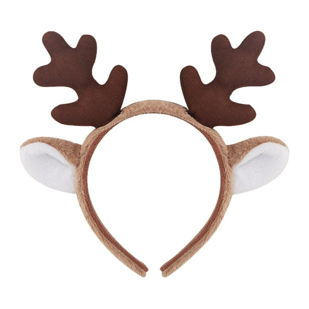 Diadema Navideña, Diadema De Reno, Accesorios Para El Pelo, Hebilla Con Forma De Tarta, Accesorios Para Disfraces Infantiles.