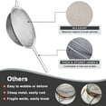 thumbnail image 4 of Juego de 3 coladores de malla fina, coladores de alambre de acero inoxidable para cocina, colador fino de metal multiusos con mango, 4 of 7