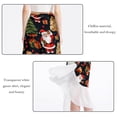 thumbnail image 2 of Christmas Stylish Chiffon Summer Dress with Polyester Straps for Women's Beach Dresses, 2 of 6