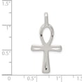 thumbnail image 2 of Beautiful Sterling Silver Ankh Cross Pendant, 2 of 2