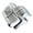 Chrome, variant on TCMT Motorcycle Stock Oil Cooler Cover For Harley Touring Road King Road Glide Electra Road Street Glide Trike Electra Glide