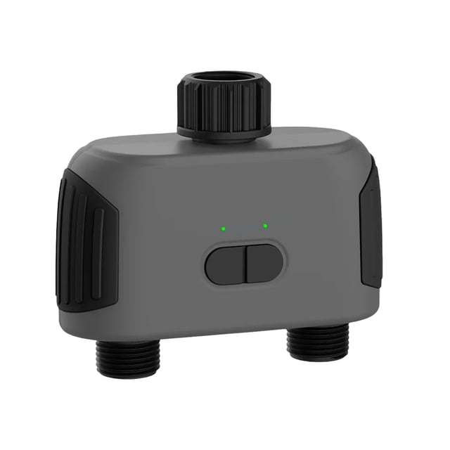 Wosthever Temporizador de agua para jardín con Control Bluetooth/Wifi, Compatible con controlador de riego, retardo Manual del tiempo Jardín y Patio bluetooth