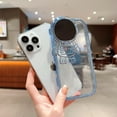 thumbnail image 3 of iPhone 13 Pro Max 6.7" Case, 6D Plating Astronaut Stand, Slim Fit, Camera Protection, Sierra Blue, 3 of 6