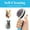 Blue, variant on Riklu Dog & Cat Brush, Self Cleaning Slicker Brushe for Shedding and Grooming Removes Loose Undercoat, Mats and Tangled Hair Grooming Comb for Cat Dog Brush Massage