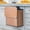 Copper, variant on Stainless Trash Can with Lid and Inner Bucket - Slim 1.3 Gallon Odor- Compost Bin for Kitchen Cabinet, Countertop, Under Sink, or Bathroom (Copper)