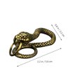 thumbnail image 2 of 1Pc Chic Cuivre Serpent Porte-Clés Pendentif Sac DIY Pendentif Porte-Clés Pendentif (Rétro), 2 of 9