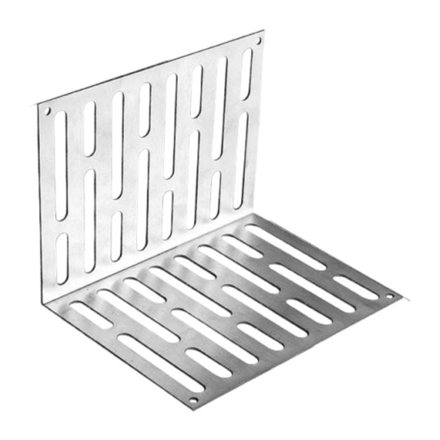 Drenaje de piso de esquina de pared Drenaje de pared lateral Rejilla de filtro de a prueba de óxido Estructura de ángulo recto Antiobstrucción Acero 15 cm x 8 cm x 14 cm