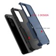 thumbnail image 4 of Samsung Galaxy S23 FE Case ,Sturdy Phone Case for Galaxy S23 FE 2023 6.4 inch ,Tekcoo Shockproof Protection Heavy Duty Armor Hard Plastic & Rubber Rugged Bumper 2-in-1 Case Cover -Dark Blue, 4 of 9
