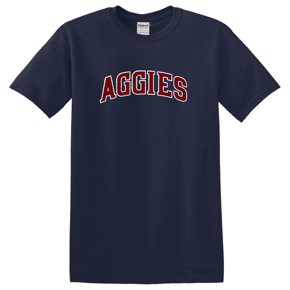 Aggies College Fan Inspired Graphic T-Shirt