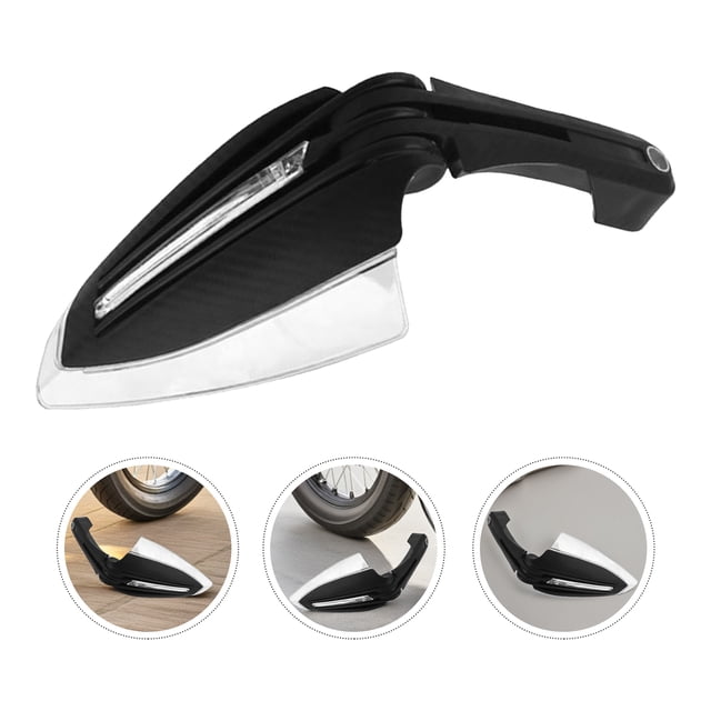 Nestingho 1Jgo De Protección Con Guardamanos LED Para Motocicleta En Color Negro