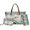 Dragonfly Floral Mandala Design, variant on Tutolipy 3 Pieces Shoulder Bag Set for Female, Comfort Handle High Capacity Storage Tote Purse with Stylish Exclusive Cosmetic Makeup Pouch for Travel