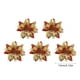 thumbnail image 3 of Flores navideñas de tela tejida para decoración festiva | Adornos artificiales de flor de Pascua para coronas de árbol de Navidad | Accesorios florales festivos para la decoración navideña del hogar, 3 of 6