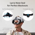 thumbnail image 4 of BOBOVR F3 Facial Interface Compatible with Quest 3 Face Cover Pad with 3-Channel Ventilation Adjustable FOV VR Accessories, 4 of 8