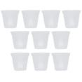 thumbnail image 1 of Shisuyan Planters For Outdoor Plants Transparent 10Set 4.7X4.7X4.1In, 1 of 8