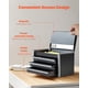 thumbnail image 4 of Caja de herramientas VEVOR Metal de 22 cm con 3 cajones portátil con forros de EVA, 4 of 9