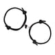 thumbnail image 2 of Pulseras de atracción mutua, 1 par de pulseras magnéticas para parejas, pulseras ajustables para parejas, diseño elevado, 2 of 9