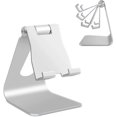 thumbnail image 1 of Support de Téléphone Portable Réglable, Support de Téléphone Antidérapant en Aluminium Multi-Angle PowerData, Berceau, Dock, Support, Aluminium, 1 of 5