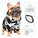 thumbnail image 3 of Fotbe Seamless Pattern Cute Panda Sudadera con Estampado para Perros Pequeños – Suéter con Capucha para Mascotas, Tela Suave de Forro Polar con Bolsillo-Medium, 3 of 7