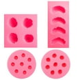 thumbnail image 4 of Yongwei fruit silicone mold 4pcs Silicone Fruit Molds Flexible Fruit Theme Mold Fondant Cake Decor Molds, 4 of 10