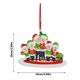 thumbnail image 5 of Resina De Navidad Diy Nombre Bendiciones Personalizado Árbol De Navidad Adornos Colgantes Para Decoración Del Hogar Speravity HA040837-05, 5 of 6