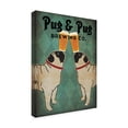 thumbnail image 2 of Trademark Fine Art 'Pug and Pug Brewing' Canvas Art by Ryan Fowler, 2 of 3