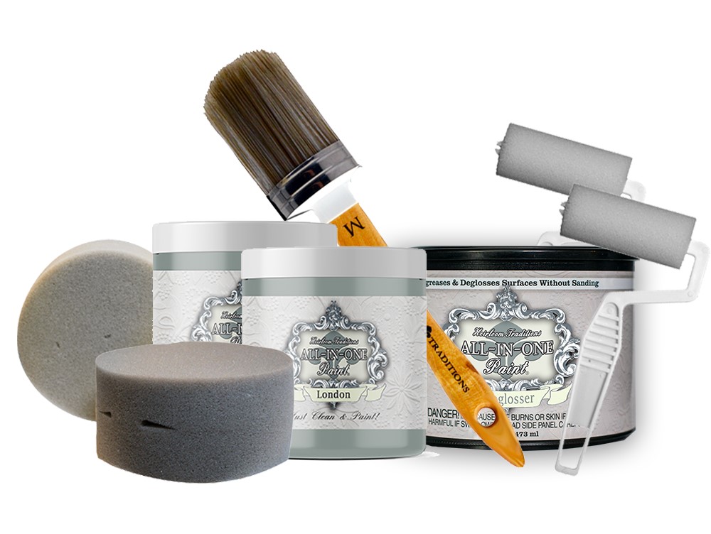 ALLINONE Paint by Heirloom Traditions, Front Door Bundle and Kit